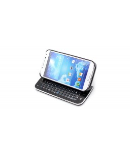 D381 Sliding Bluetooth V3.0 Keyboard w/ Back Case for Samsung Galaxy S4 i9500