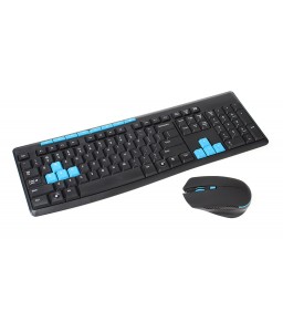 112-Key 2.4G Wireless Keyboard w/ Wireless Mouse