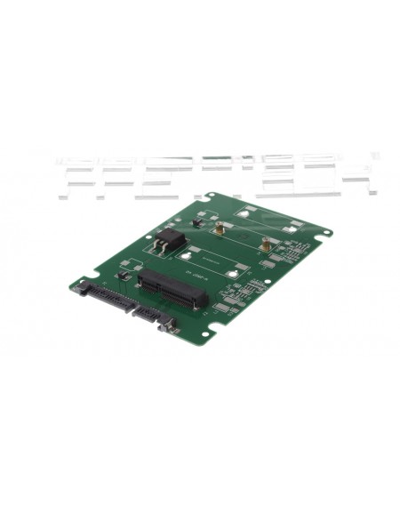 As-Is Mini PCI-E mSATA SSD to 7mm 2.5" SATA HDD Enclosure