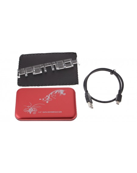 S2512U2 USB 2.0 2.5" SATA External Case HDD / SSD Enclosure