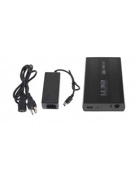 USB 2.0 3.5" SATA External Case HDD Enclosure