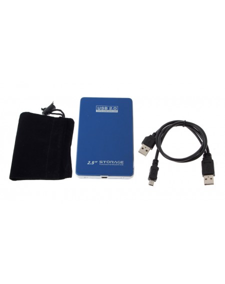 USB 2.0 2.5" SATA External Case HDD Enclosure