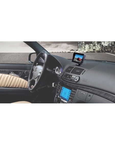 4.3" TFT LCD Car Rearview Monitor + Camera w/ Long Bracket Kit