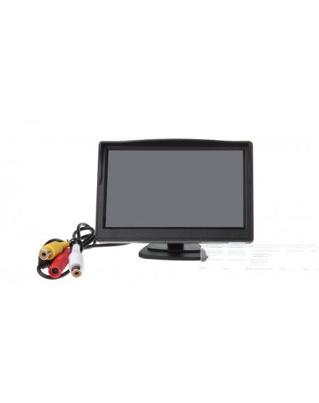 5" TFT LCD Car Rearview Monitor + Camera w/ Short Bracket Kit