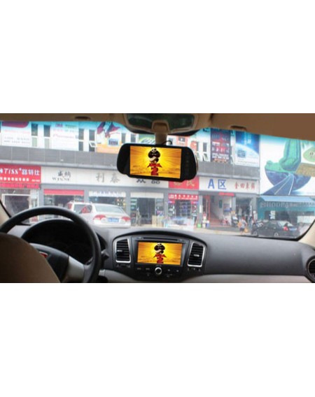 7" TFT LCD Car Rearview Monitor w/ LCD Remote + Adjustable Camera w/ 4*LED Kit