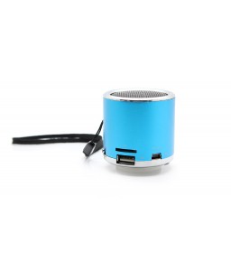 Z-12 Rechargeable Mini Speaker w/ FM Transmitter (Blue)