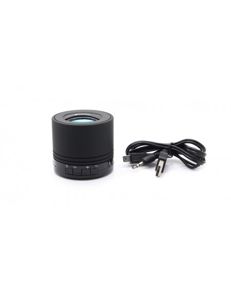 Cylinder Style Rechargeable Bluetooth Subwoofer Speaker