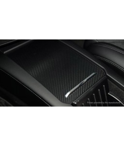 Carbon Fiber 3D Car Console Decal Stickers for Tesla Model X / Model S
