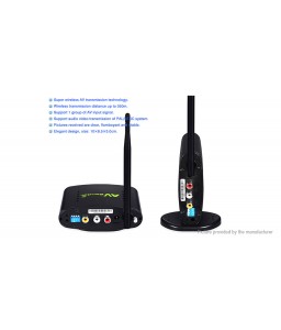 Authentic Pakite PAT-360 2.4GHz Wireless AV Sender Transmitter & Receiver (EU)