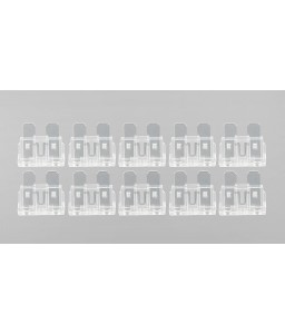 25A Automotive Car Blade Fuse (Middle Size, 10-Pack)